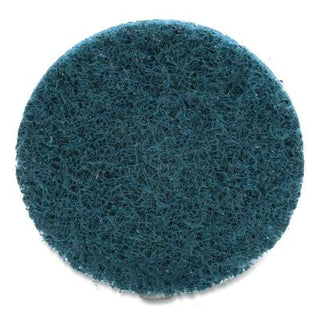 Roloc™ Surface-Conditioning Disc, 3 in, TR, Very Fine, Aluminum Oxide, 18000 rpm, Blue