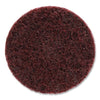 Roloc™ Surface-Conditioning Disc, 2 in, TR, Medium, Aluminum Oxide, 25000 rpm, Maroon