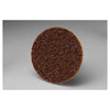 Roloc™ Surface-Conditioning Disc, 3 in, TR, Coarse, Aluminum Oxide, 18000 rpm, Brown