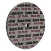 EXL Unitized Deburring Wheel, 6 in x 1/2 in, Fine, Silicon Carbide, 5000 rpm