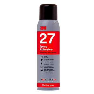 Multi-Purpose 27 Spray Adhesive, 13.5 oz Aerosol Can, White