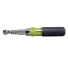 7-in-1 Nut Driver, Steel, Black