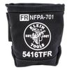 Flame-Resistant Canvas Bolt Bag, 1 Compartment, 9 in H x 10 in W