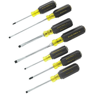 7-Pc Cushion-Grip Screwdriver Set, Phillips/Slotted