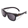 KleenGuard™ Maverick™ Safety Glasses, Smoke Anti-Fog/Scratch Lens, Black Frame