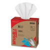 X50 Cleaning Cloth, White, 8.34 in W x 12.5 in L, 176 Sheets/BX, Pop-Up™ Box