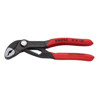 Alicate para bomba d'água Cobra®, 12,7 cm de comprimento total, mandíbulas em V, 13 ajustes, serrilhado