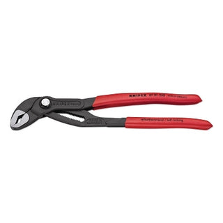 Alicate para bomba d'água Cobra®, 25,4 cm de comprimento total, mandíbulas em V, 25 ajustes, serrilhado