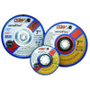 1/4 in Depressed Center Wheel Type 27, 4-1/2 in dia, 7/8 in Arbor, A24R