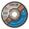 Quickie Cut™ Extra Thin Type 27 Cut-Off Wheel, 4-1/2 in dia, 7/8 in Arbor, 60 Grit