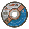 Quickie Cut™ Extra Thin Type 27 Cut-Off Wheel, 5 in dia, 7/8 in Arbor, 60 Grit