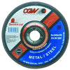 Quickie Cut™ Extra Thin Type 27 Cut-Off Wheel, 6 in dia, 7/8 in Arbor, 60 Grit