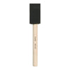 Foam Brushes, 1 in W, Foam, Wood handle