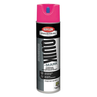 Quik-Mark™ Fluorescent Inverted Marking Paint, 17oz, Flrscnt Pink