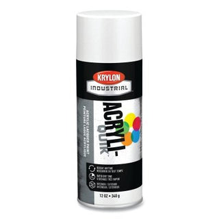 ACRYLI-QUIK™ Acrylic Lacquer Paint, 12 oz, White, Flat
