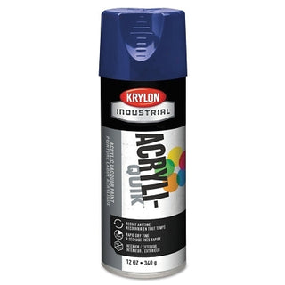 Interior/Exterior Industrial Maintenance Paint, 12 oz Aerosol Can, Regal Blue