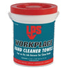 WorkPlace Hand Cleaner Towels, Citrus, Wet Wipe Bucket, 72 Towels