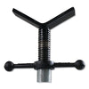 Pipe Stand Heads, Vee Head Only, Carbon Steel, 2,000 lb Cap., 1/8 in-24 in Pipe