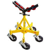 Max-Jax™ Pipe Stand, Vee, 2500 lb Cap, 4 in to36 in Pipe, 30.5 in to 42.5 H