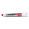 Quik Stik®+ Oily Surface Mini Solid Paint Marker, 5/16 in dia Medium Bullet, Red