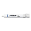 Quik Stik® All Purpose Solid Paint Marker, 11/16 in Tip, 6 in L, White