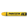 Paintstik® Original B® Solid Paint Marker, 11/16 in dia, 4-3/4 in L, Yellow