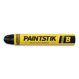 Paintstik® Original B® Solid Paint Marker, 11/16 in dia, 4-3/4 in L, Black