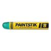 Paintstik® Original B® Solid Paint Marker, 11/16 in dia, 4-3/4 in L, Green
