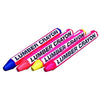 Lumber Crayon #200, 1/2 in dia, 4.75 in L, Red