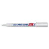 PRO-LINE™ Fine and Micro Liquid Paint Marker, White, 1/16 in Tip, Fine