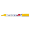 PRO-LINE™ Fine and Micro Liquid Paint Marker, Yellow, 1/16 in Tip, Fine