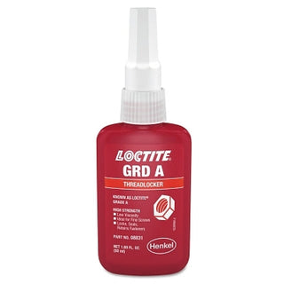 Trava-roscas de grau A, 50 mL, vermelho