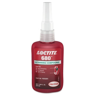 Composto de retenção 680™, frasco de 50 mL, verde, 4000 psi