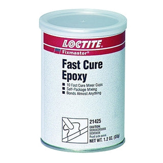 Fixmaster® Fast Cure Epoxy, Mixer Cup, 0.12 oz, Capsule, Grey