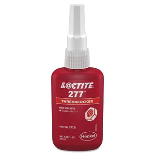 Trava-roscas de alta resistência 277™, 50 mL, 7/8 pol. de diâmetro ou menor, vermelho