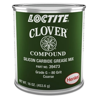 Clover® Silicon Carbide Grease Mix, 1 lb, Can, 80 Grit