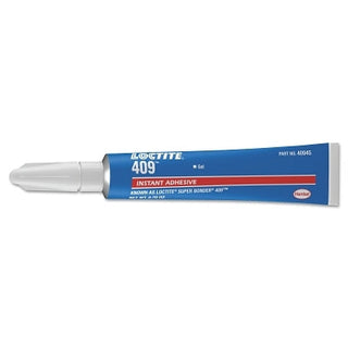 409™ Super Bonder® Instant Adhesive, General Purpose Gel, 20 g, Tube, Clear