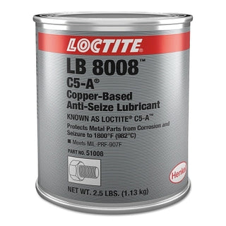 LB 8008™ C5-A® Copper Based Anti-Seize Lubricant, 2-1/2 lb Can