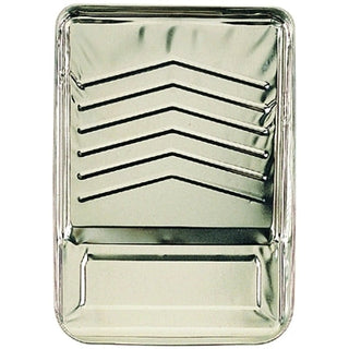 Metal Paint Tray, 1 qt, Ladder Lock Grips, Used with 7 in to 9 in Rollers