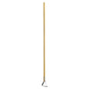 Non-Sparking Floor and Driveway Squeegee, Straight, 36 in, Black Rubber, Includes Handle