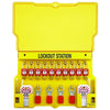 Safety Series™ Lockout Stations with Key Registration Card, 15-1/2 in H x 22 in W
