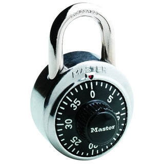 No. 1500 Combination Padlocks, 9/32 in Diam., 3/4 in L X 13/16 in W