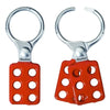 Safety Series Lockout Hasps, 2 in W x 4 7/8 in L, 1 1/2 Jaw dia.