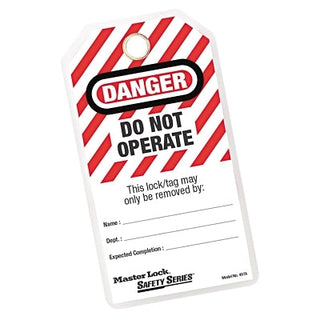 Safety Series™ Do Not Operate I.D. Tags, 3-1/8 in W x 5-3/4 in H