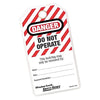 Safety Series™ Do Not Operate I.D. Tags, 3-1/8 in W x 5-3/4 in H