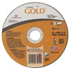 Carbo™ GoldCut™ Reinforced Aluminum Oxide Abrasive, 6 in dia, 0.045 in Thick, 7/8 in Arbor, 46 Grit