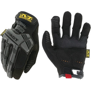 M-Pact® Mechanics Gloves, Armortex®/D3O®/EVA Foam/Synthetic Leather/TPR/TrekDry® Size 11, Black/Gray