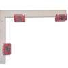 On/Off Magnetic Block for Burning Guides, Two Blocks, Fits up to 1/8 in Thick Standard Square or Straight Edge