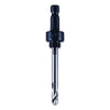 Hole Saw Arbor, 3/8 in Hex, 3/8 in Arbor dia, 1/2 in-20 Thread, Standard Pilot Arbor