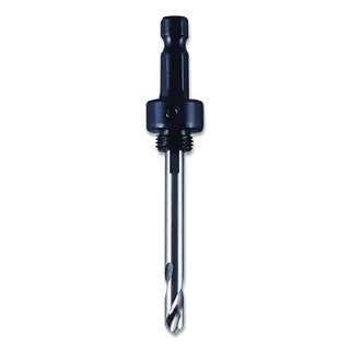 Hole Saw Arbor, 7/16 in Hex, 7/16 in Arbor dia, 5/8 in-18 Thread, Standard Pilot Pinned Arbor